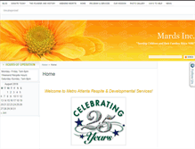 Tablet Screenshot of mards.org